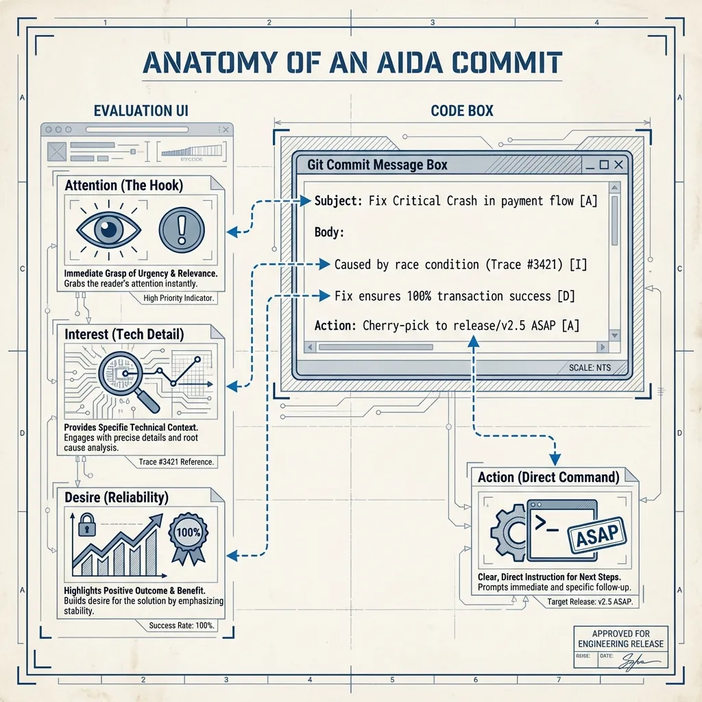 Anatomy of an AIDA Commit