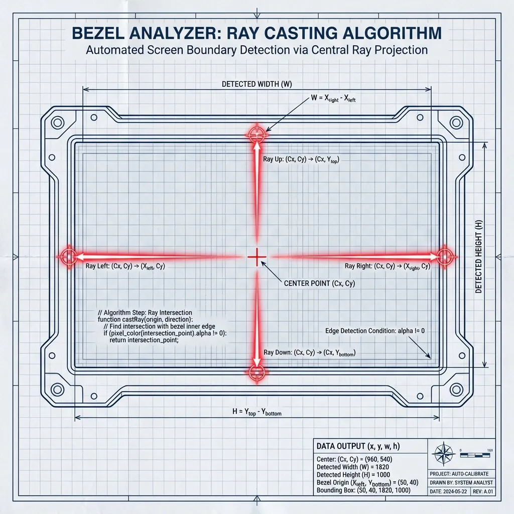 Bezel Analyzer Ray Casting